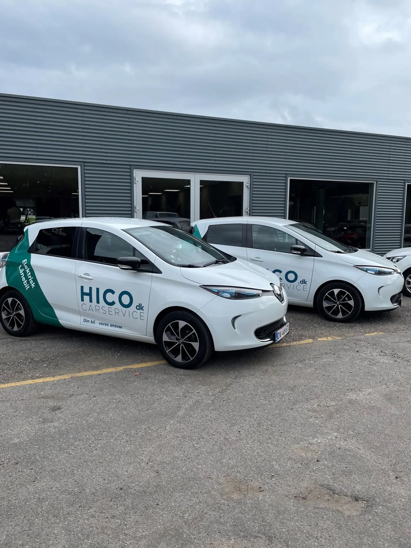 Bilfolie til udlejningsbiler – HICO Car Service