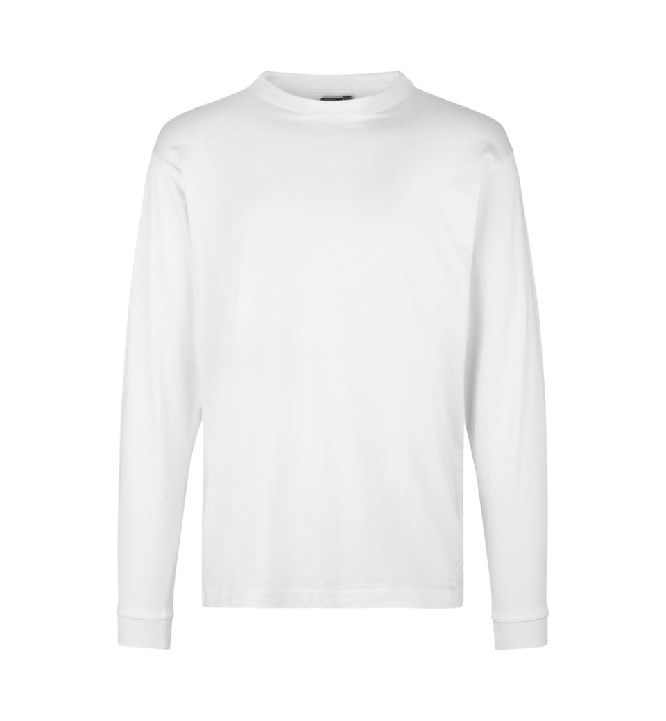 PRO Wear T-shirt l/æ med tryk i farven Hvid